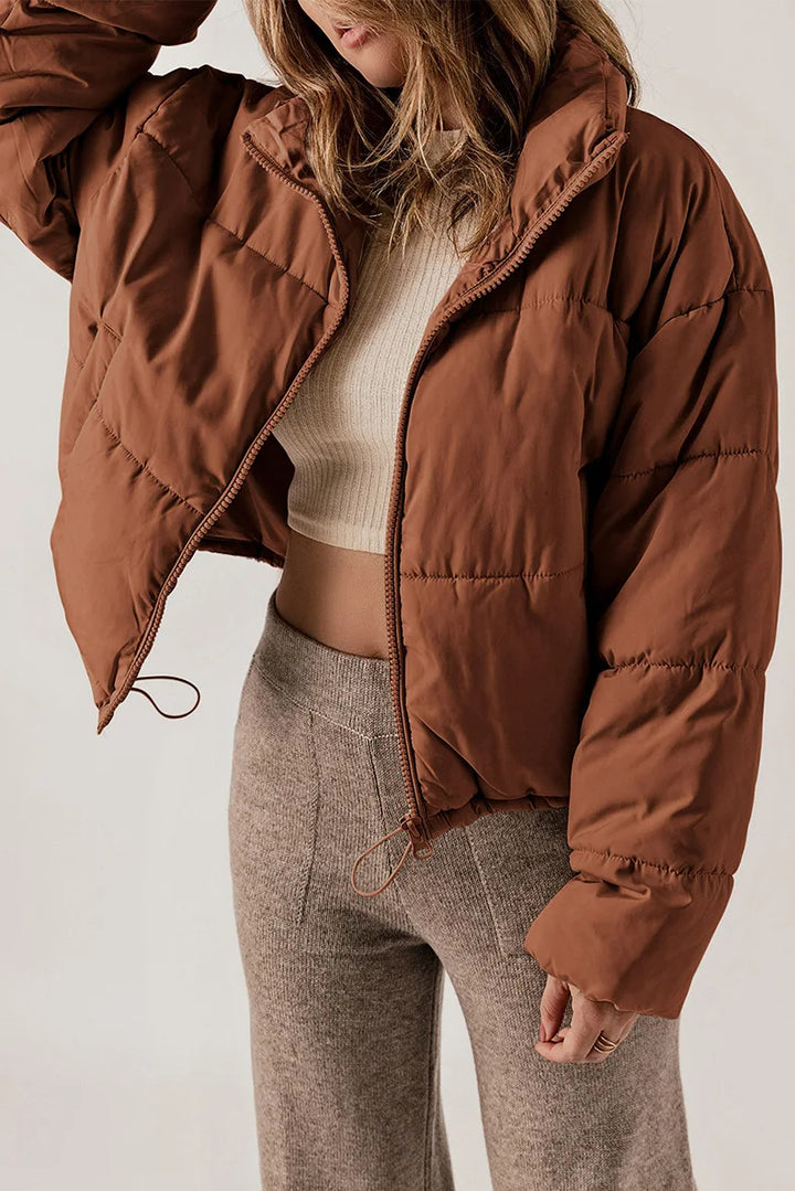 VESTA - Puffer Jacket with Cinched Waist