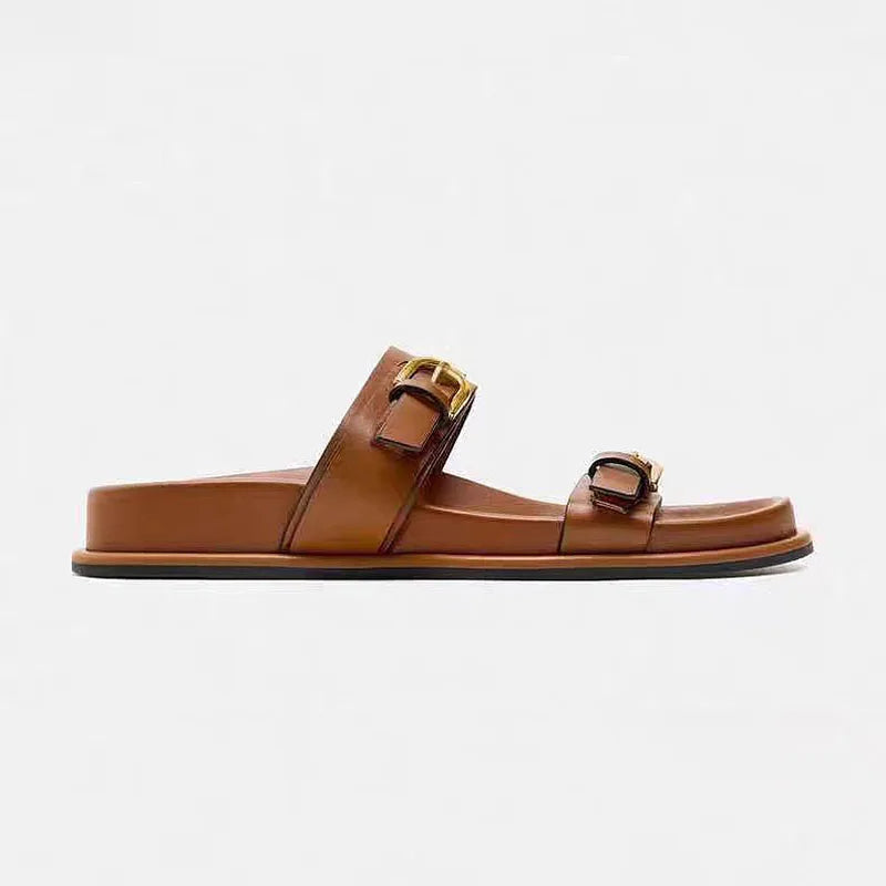 AKILA - Vegan Leather Strap Women's Sandals