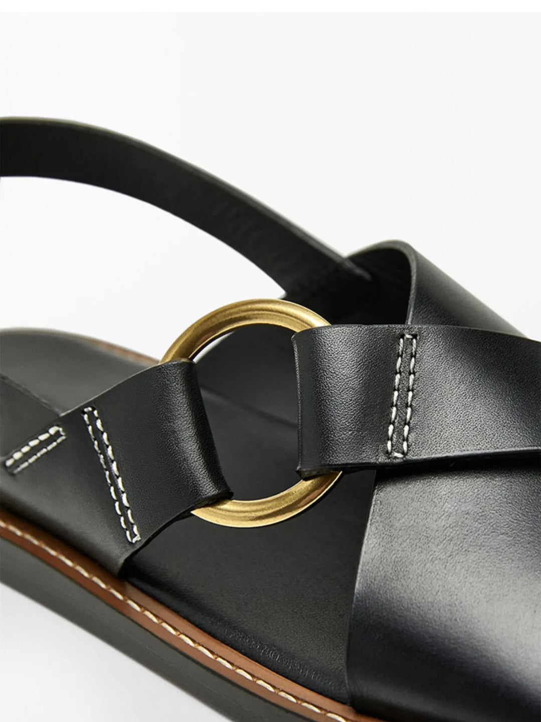 LYRA - Leather Strappy Sandals