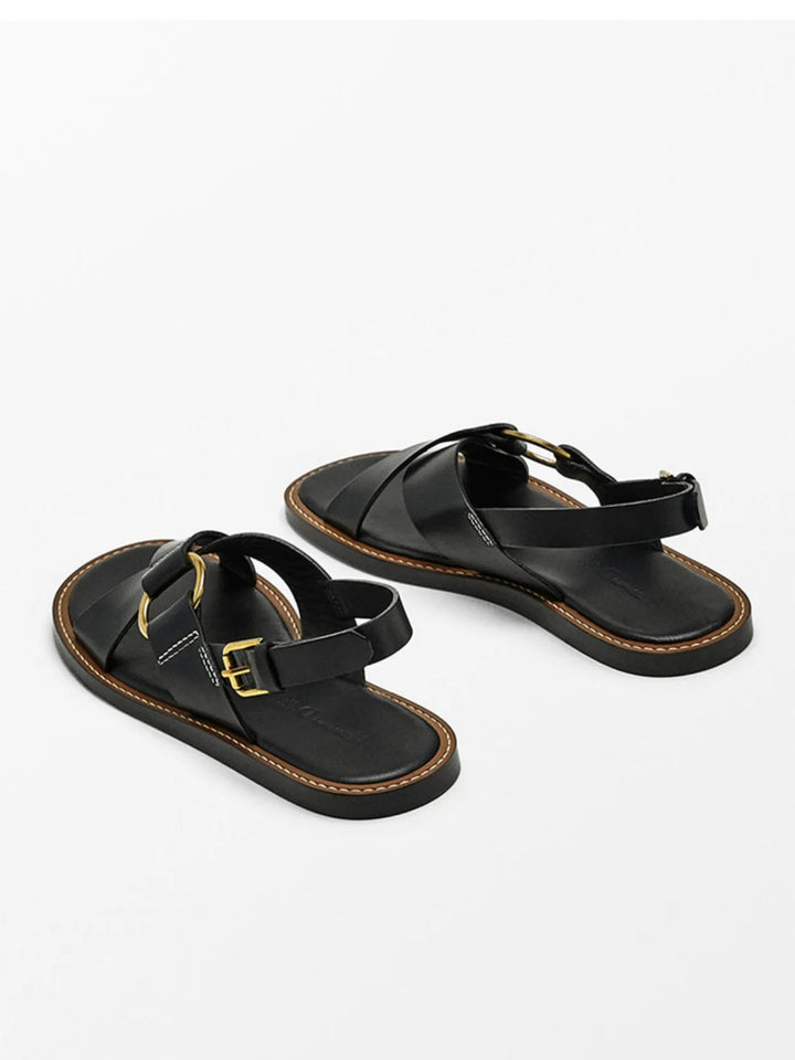 LYRA - Leather Strappy Sandals