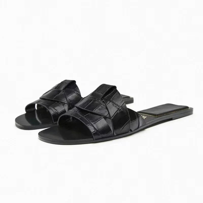 TYLA - Criss-Cross Strap Sandals