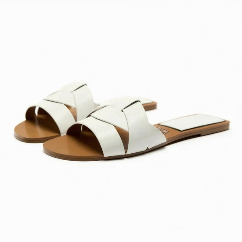 TYLA - Criss-Cross Strap Sandals