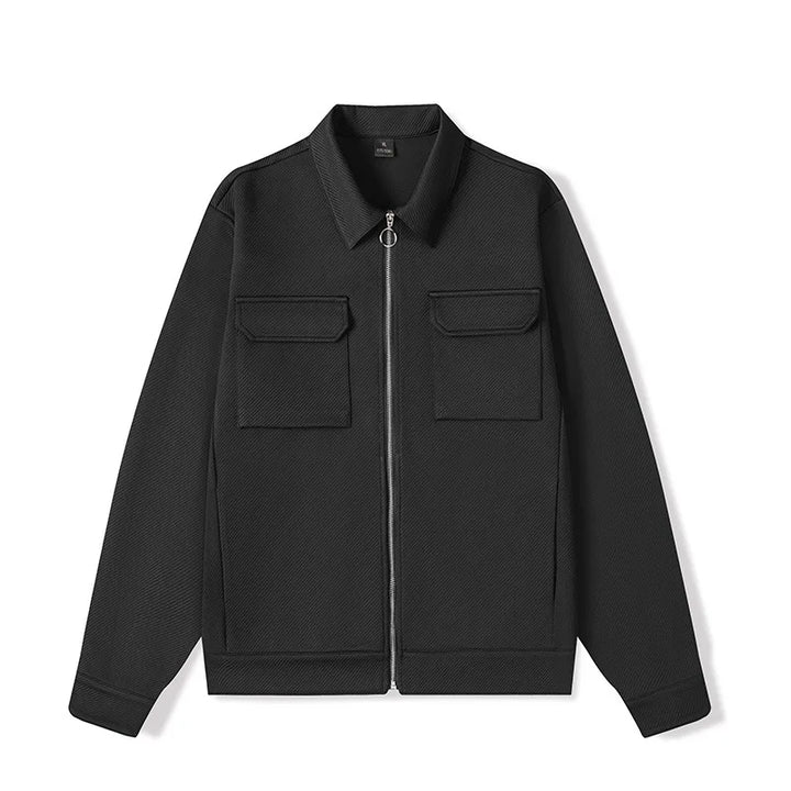 ARBOR - Textured Zip Jacket