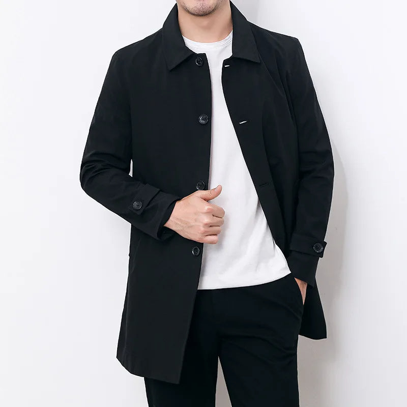 LANCE - Buttoned Overcoat