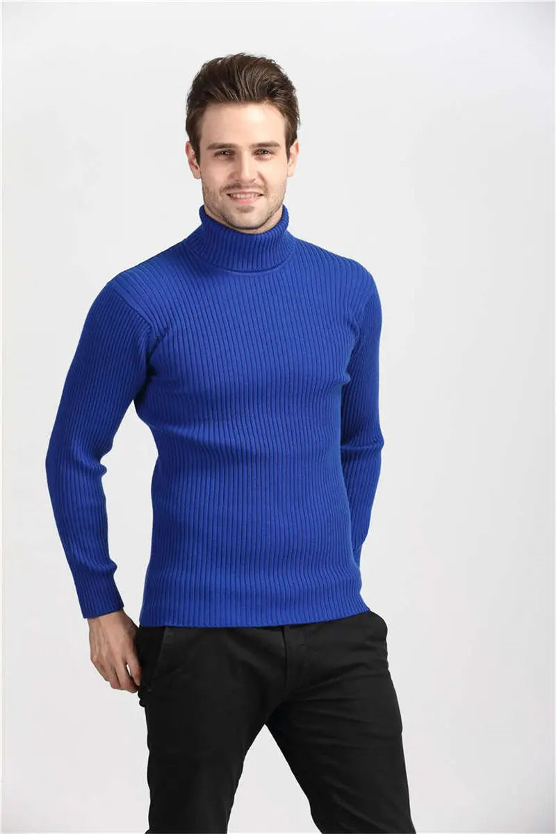 MAXWELL - Ribbed Turtleneck Sweater