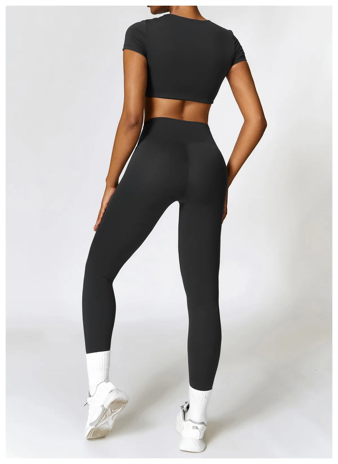 SPRT - Seamless Yoga Set With Crop Top