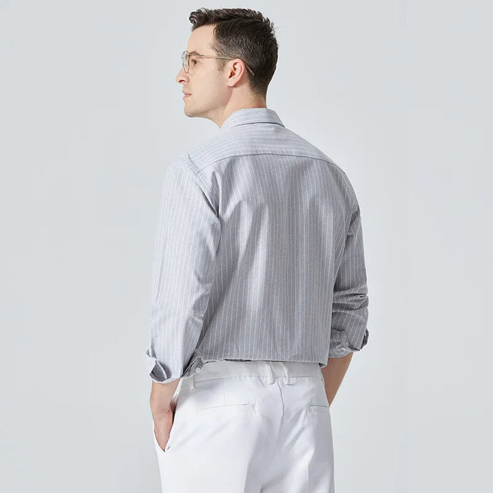 CARR - Classic Striped Button-Down Shirt