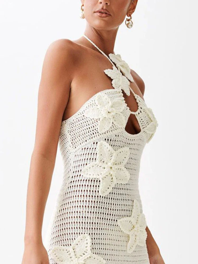 BEA - Crochet Maxi Dress