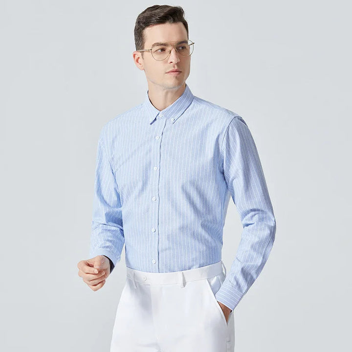 CARR - Classic Striped Button-Down Shirt