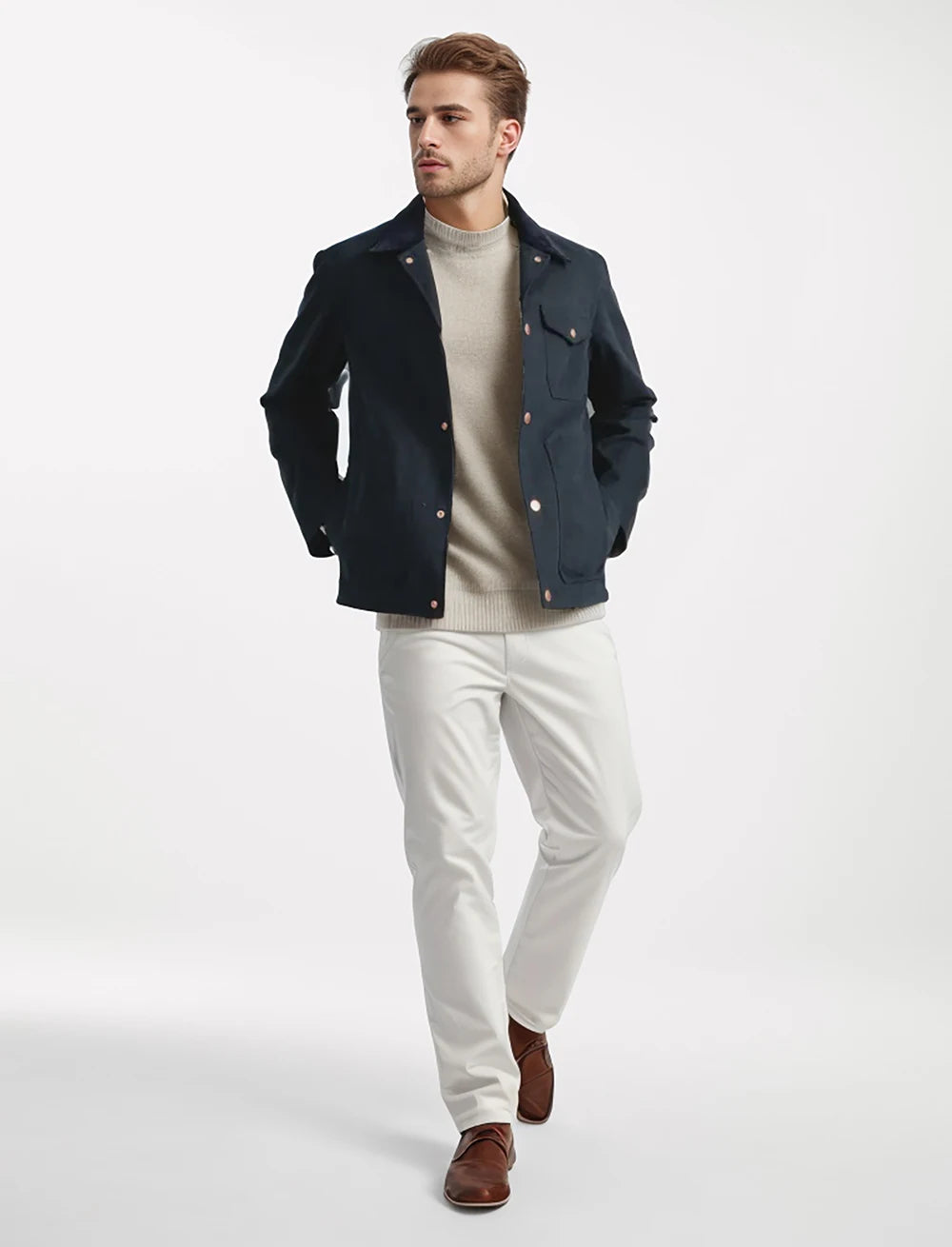 CALLAN - Casual Buttoned Jacket