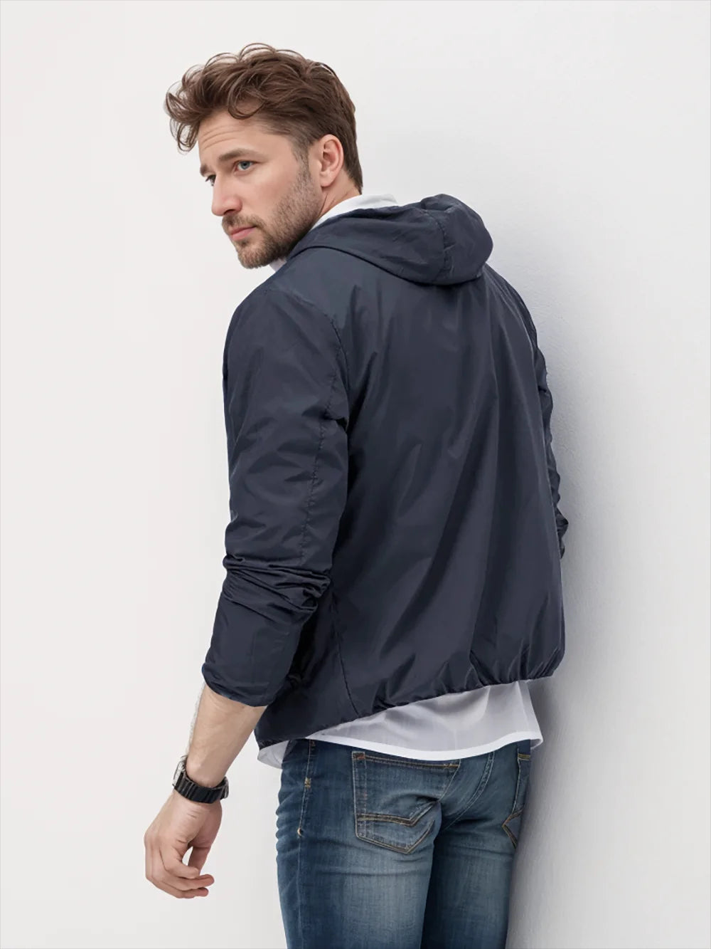 BRETT - Reversible Hooded Jacket