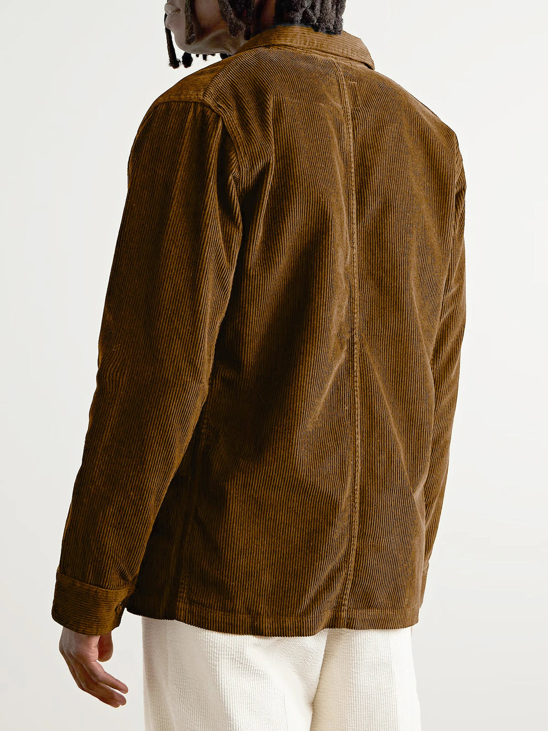 ANSEL - Corduroy Buttoned Jacket