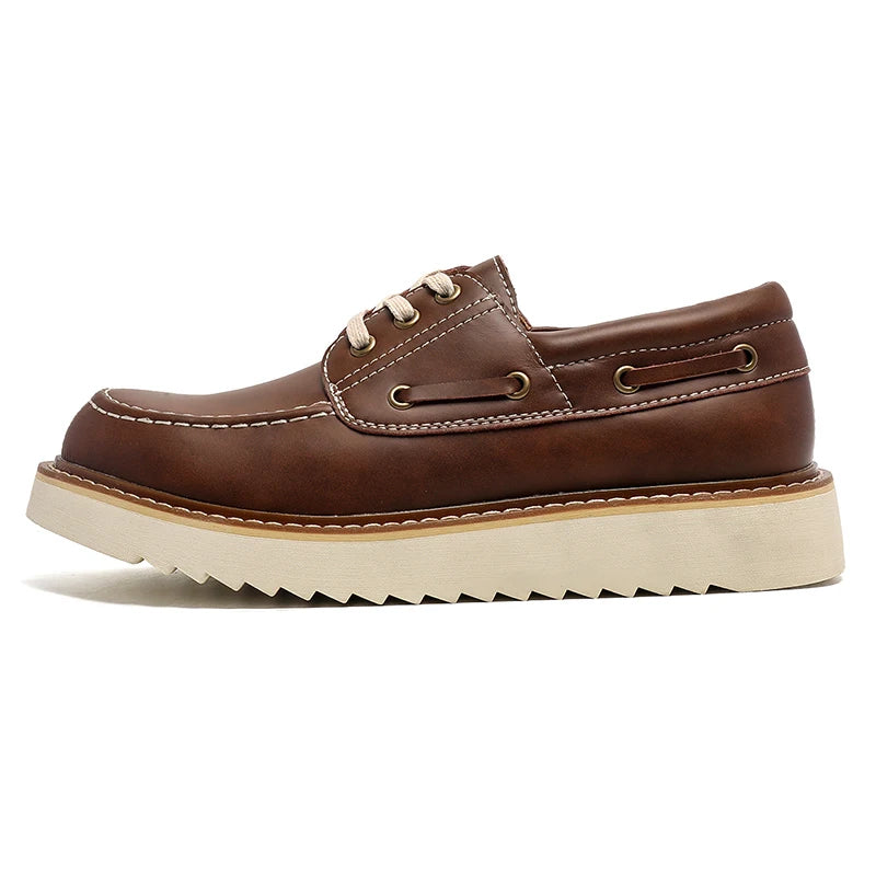 CULLEN - Leather Boat Shoes