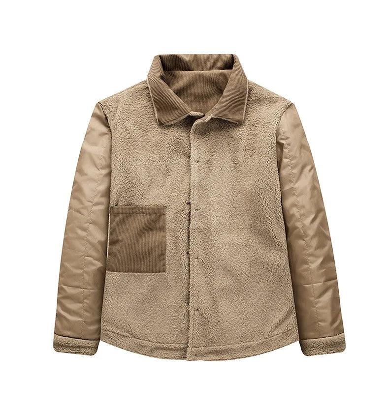 ABBEV - Men's Corduroy Sherpa Jacket