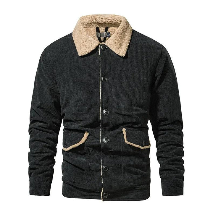 ABBEV - Men's Corduroy Sherpa Jacket