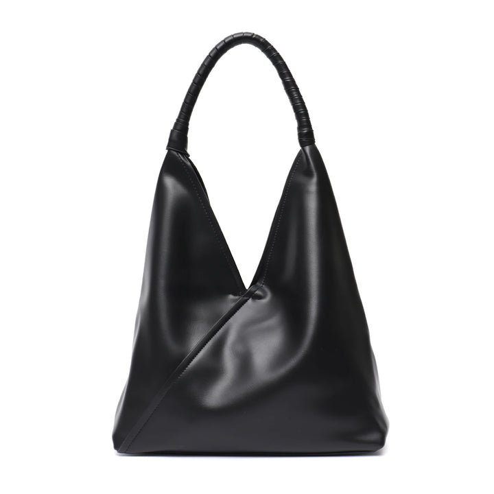 AMI - Vegan Leather Minimalist Hobo Bag