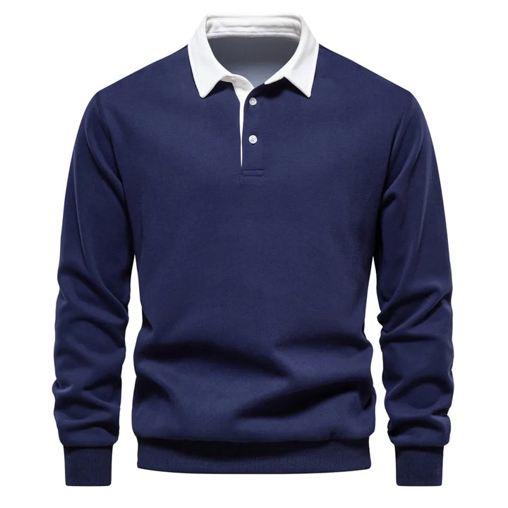 TOMSON - Classic Rugby Polo Shirt