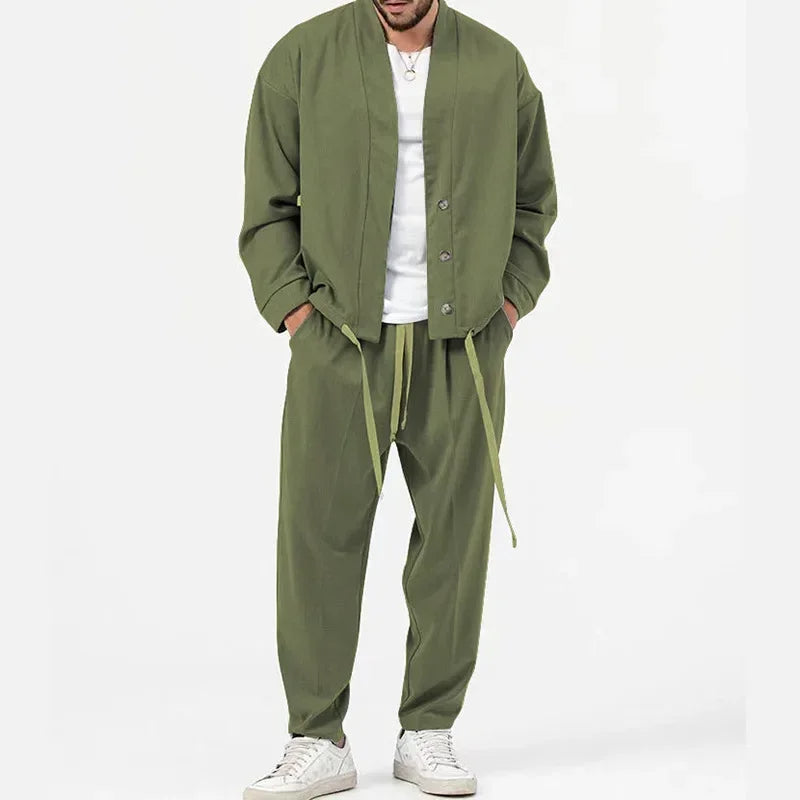 ARES - Men's Casual Loose-Fit Two-Piece Set