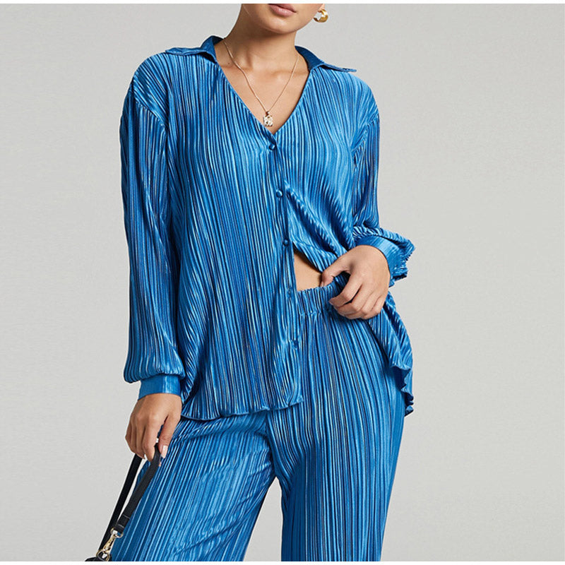 ISI - 2 Piece Oversized Pleated Suit