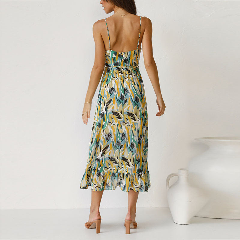 Rhylee - Boho Printed Dress