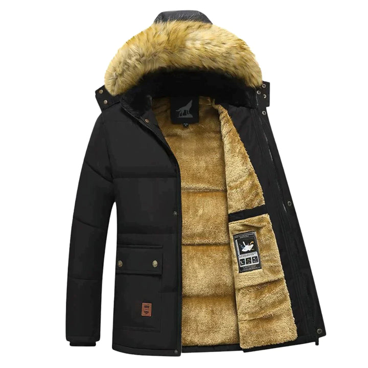 ENZO - Winter Parka With Detachable Hood