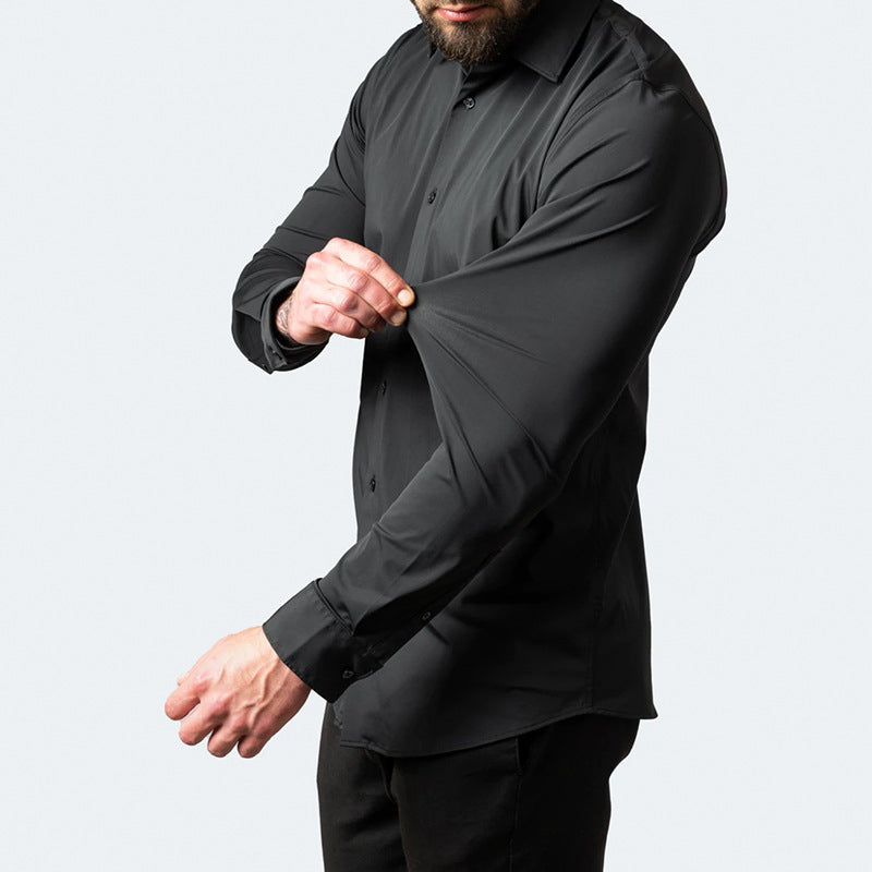 ESPEN - Men's Wrinkle-Free Stretch Shirt