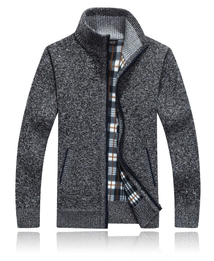 LIAM - Cardigan With Zipper