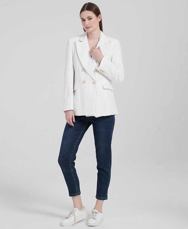 ISA - Double-Breasted Blazer With Structure