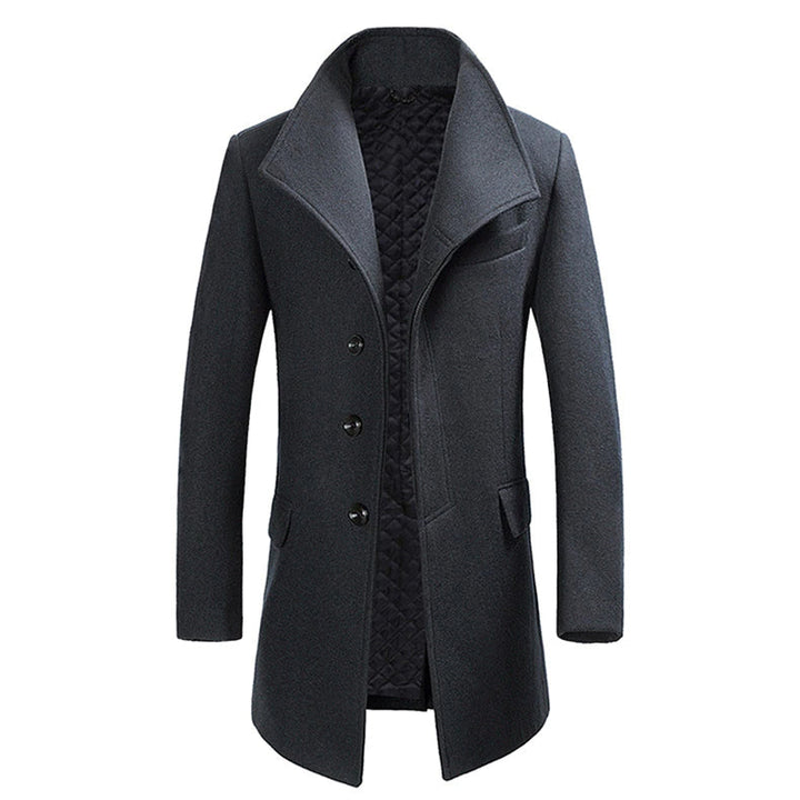 RIVALI - Men's Long Wool Coat