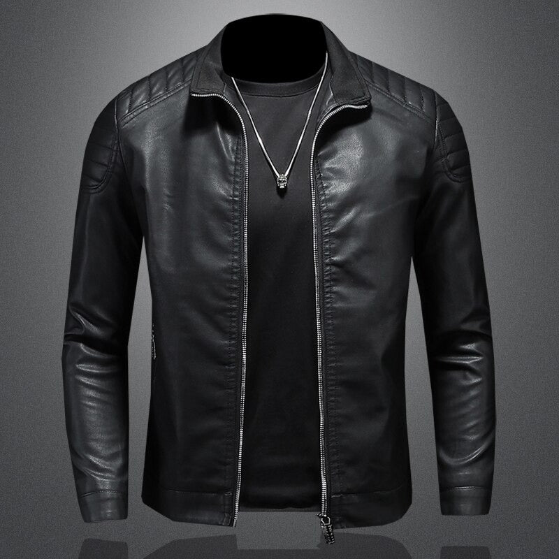 ALLAN - Men's Leather Jacket