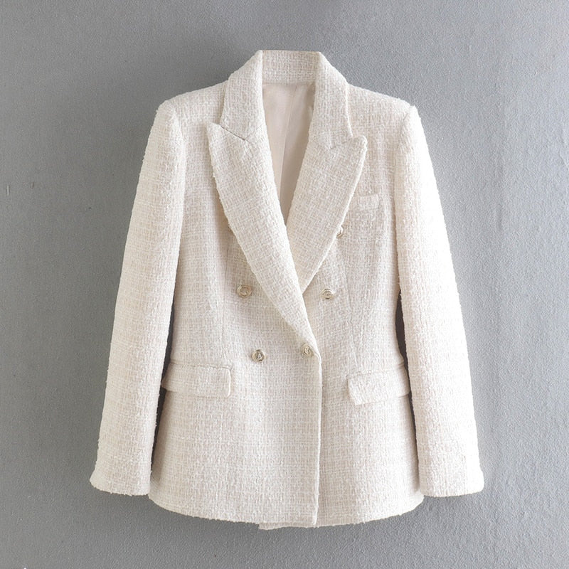 ISA - Double-Breasted Blazer With Structure