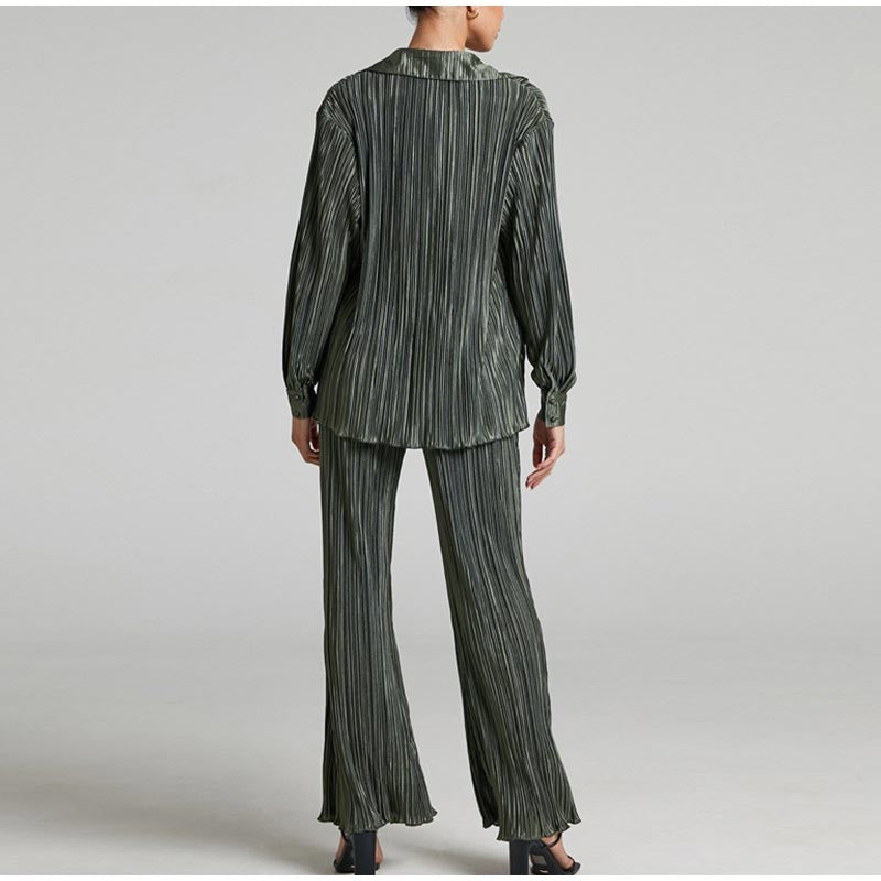 ISI - 2 Piece Oversized Pleated Suit