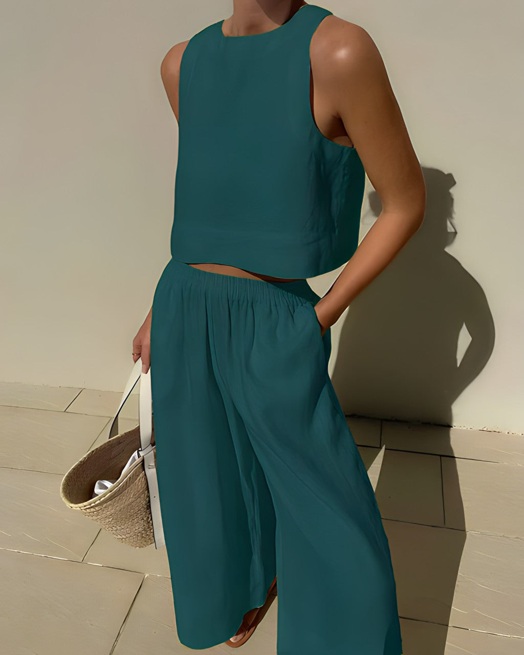 SABO - Summer Linen Two Piece Set