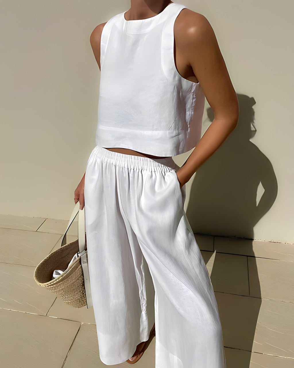 SABO - Summer Linen Two Piece Set