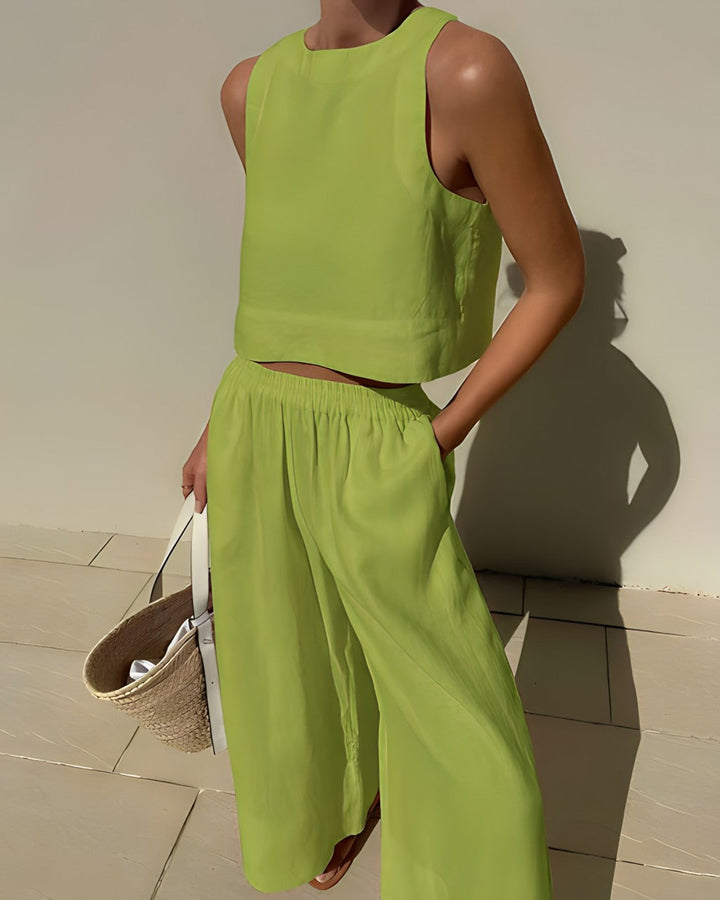 SABO - Summer Linen Two Piece Set