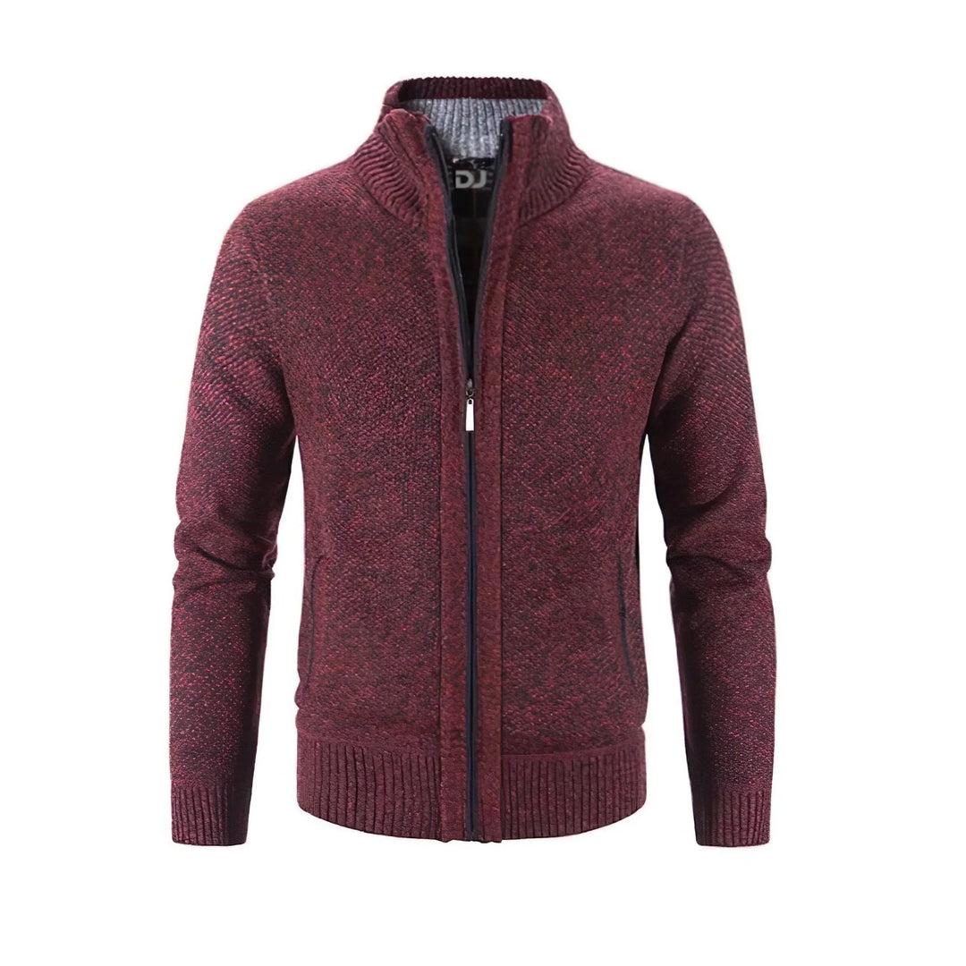 DAVID - Stylish Cardigan With Zipper