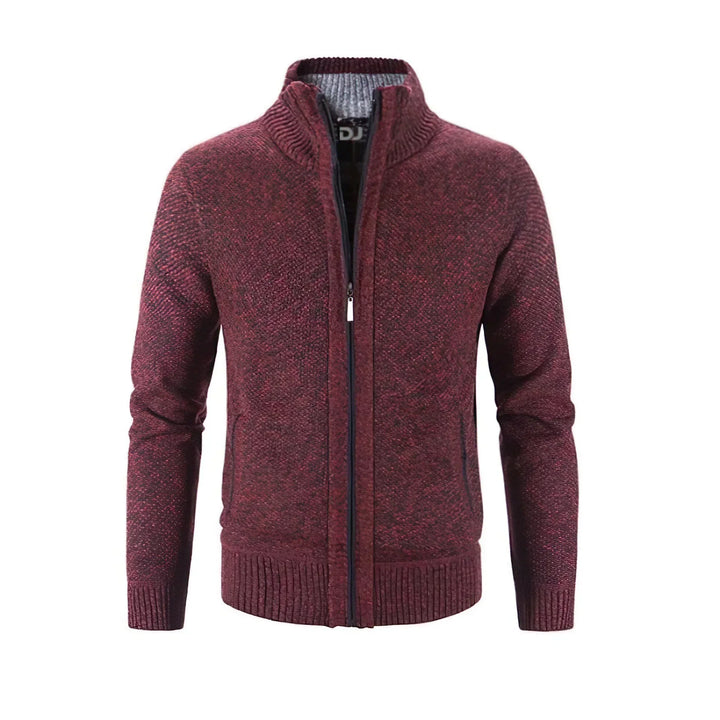 DAVID - Stylish Cardigan With Zipper