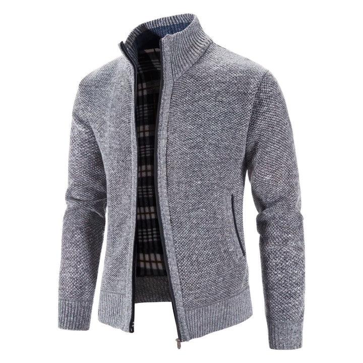 DAVID - Stylish Cardigan With Zipper