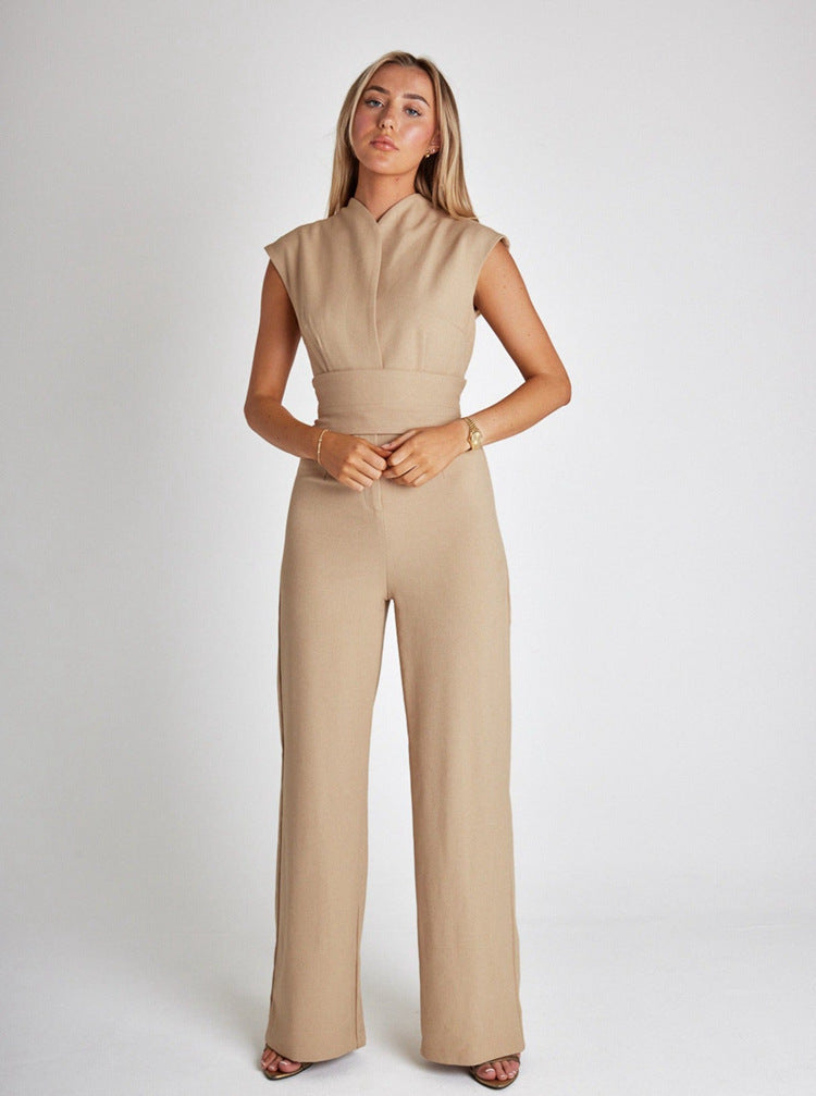 ODD - Sleeveless Wide Leg Jumpsuit