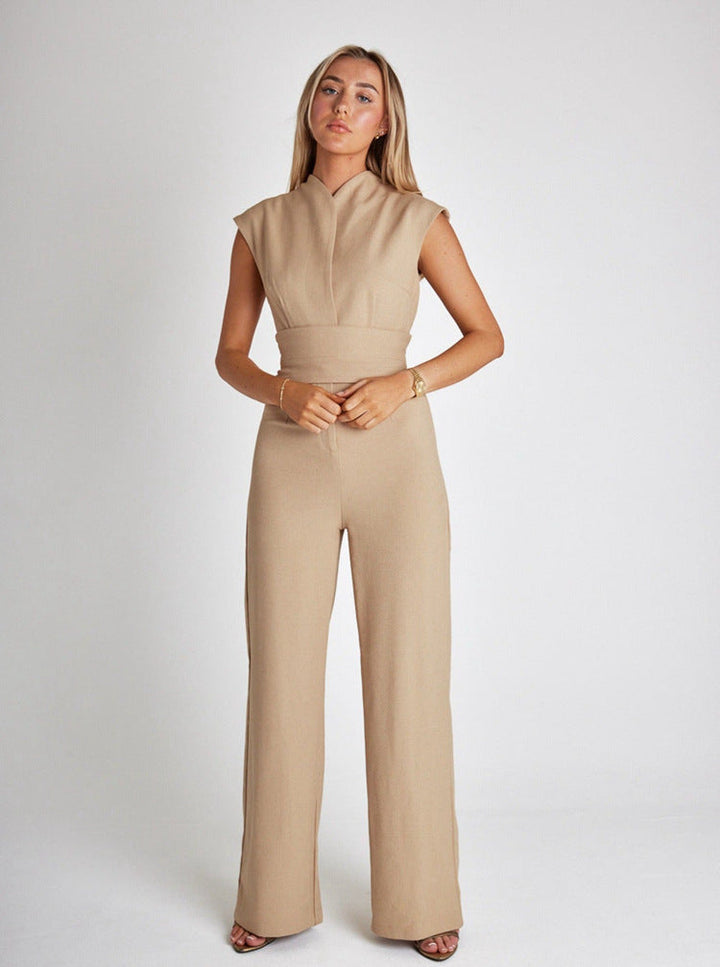 ODD - Sleeveless Wide Leg Jumpsuit