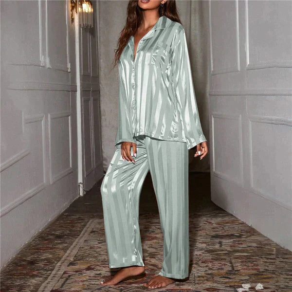 SILKYDREAMS - Satin Pajama Set