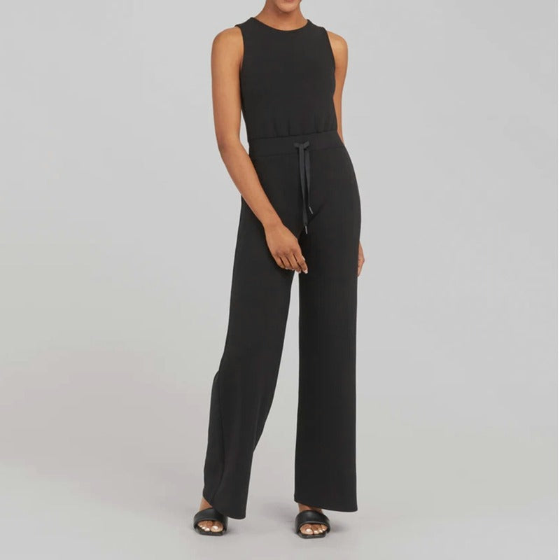 ISIDORE - Air Essentials Sleeveless Plain Jumpsuit