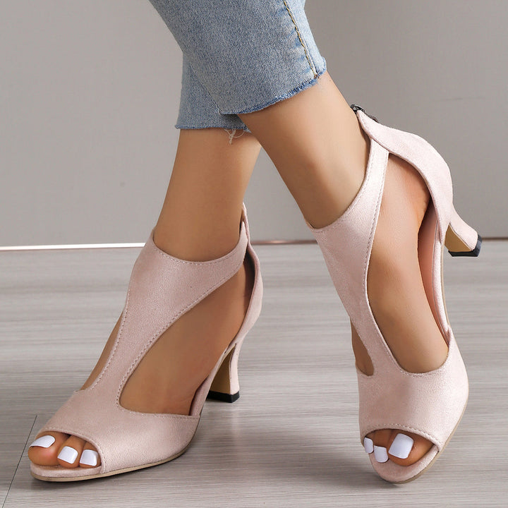 COCO - Plain High Heel Sandals