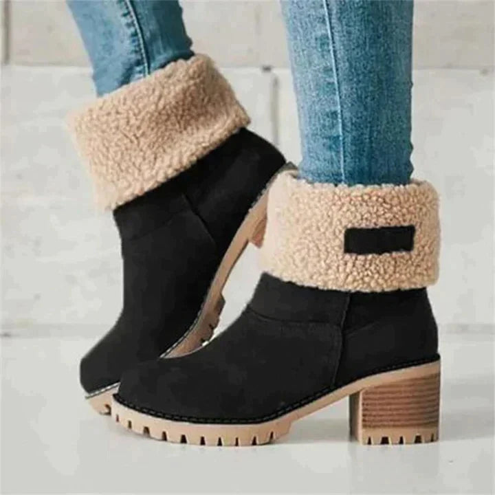 SACHA - Ankle Boots With Teddy Lining