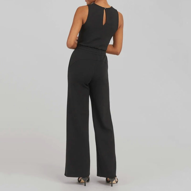 ISIDORE - Air Essentials Sleeveless Plain Jumpsuit