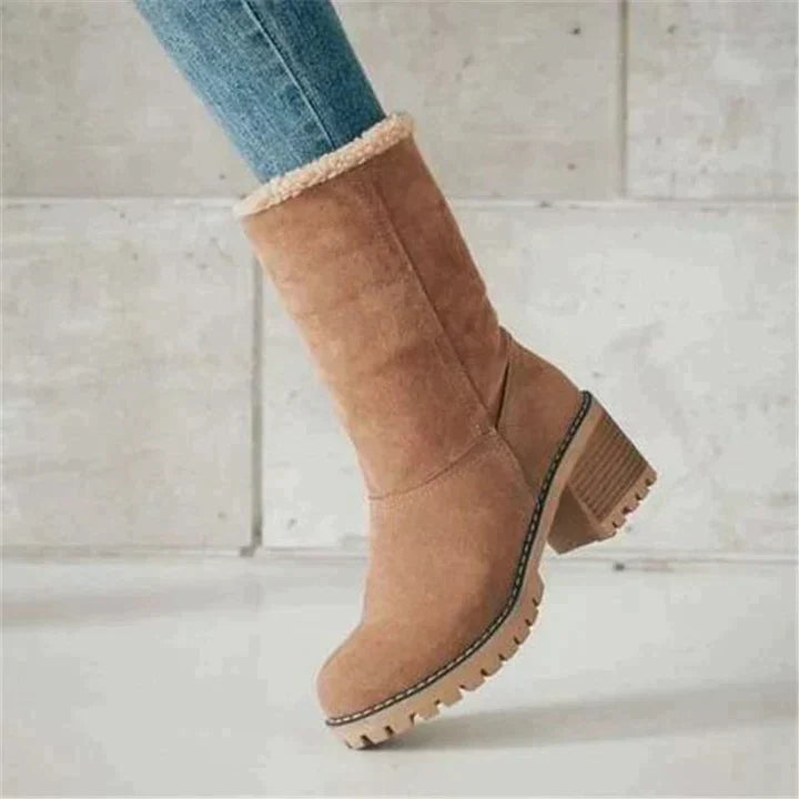 SACHA - Ankle Boots With Teddy Lining