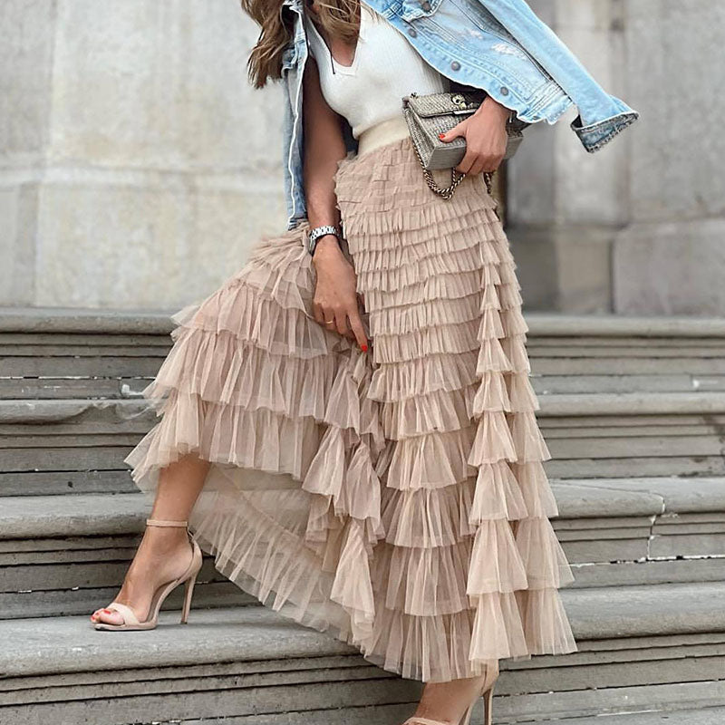 Zora - Maxi tulle skirt