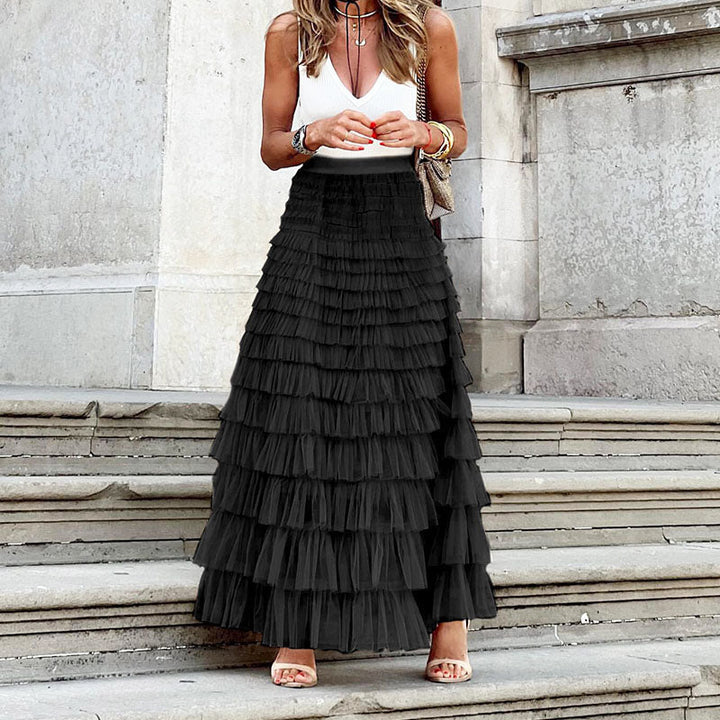 Zora - Maxi tulle skirt