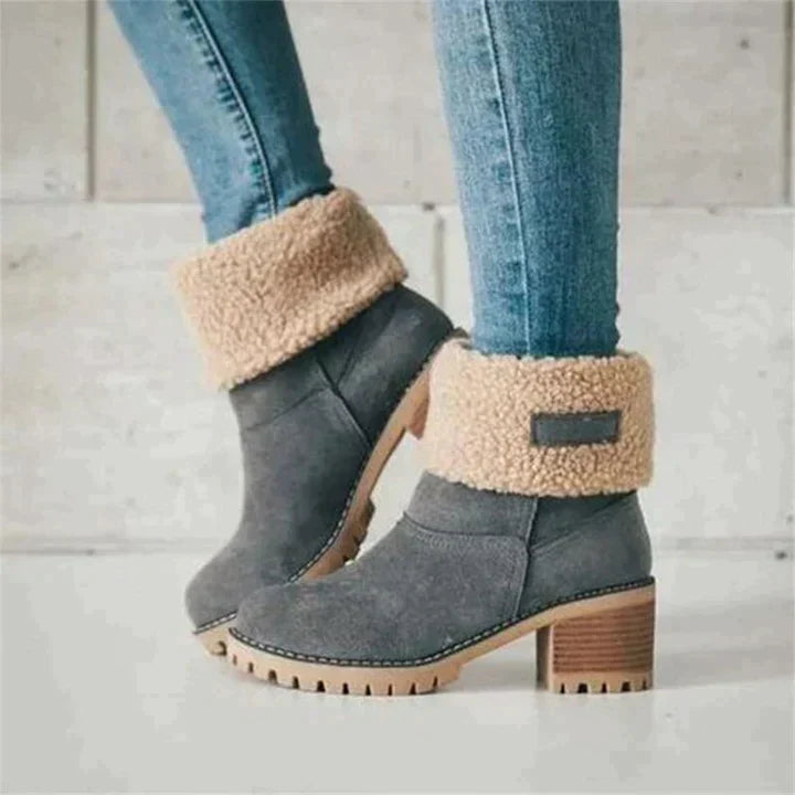 SACHA - Ankle Boots With Teddy Lining