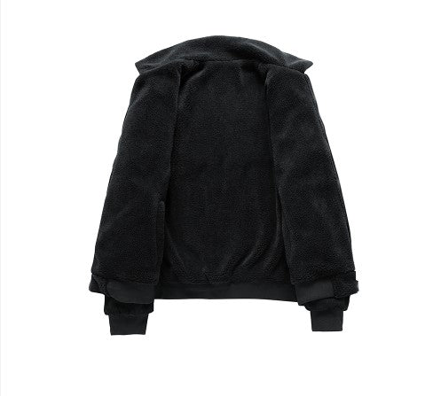 JIMMY - Bomber Jacket With Wool Lining